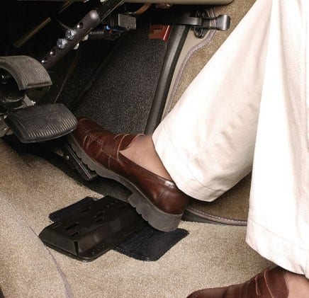 mpd accelerator guard driving aid