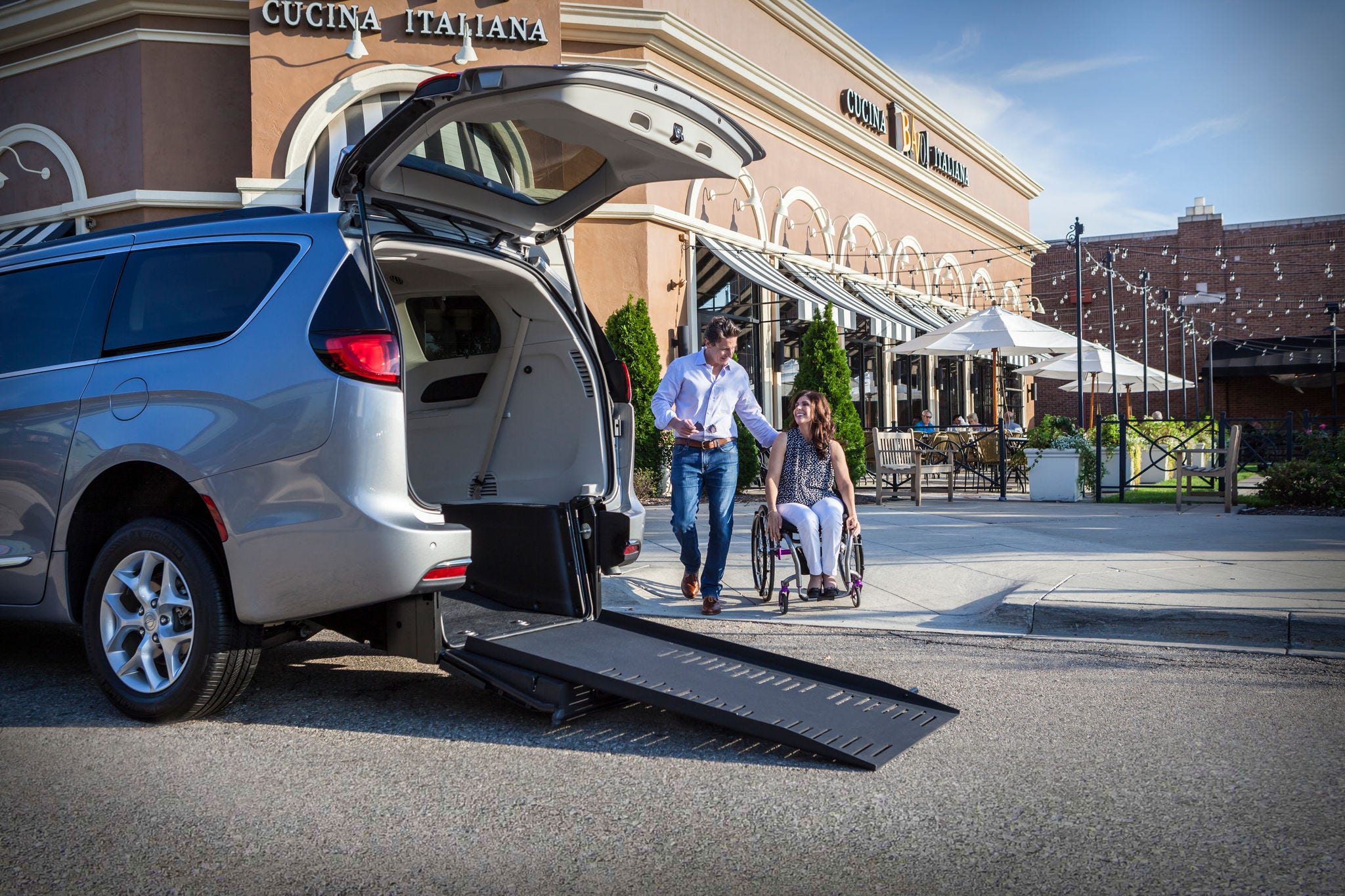 BraunAbility Chrysler Pacifica Rear-Entry Wheelchair Van