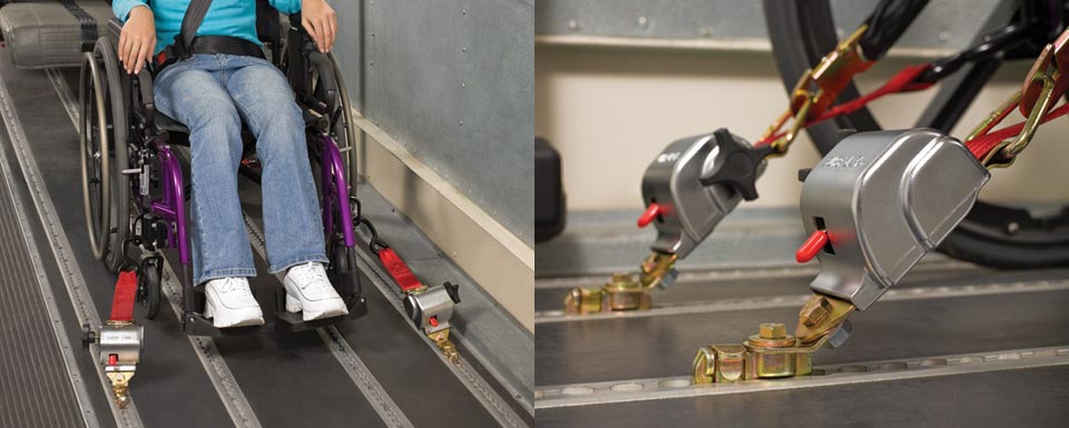 Sure-Lok Securement System in use