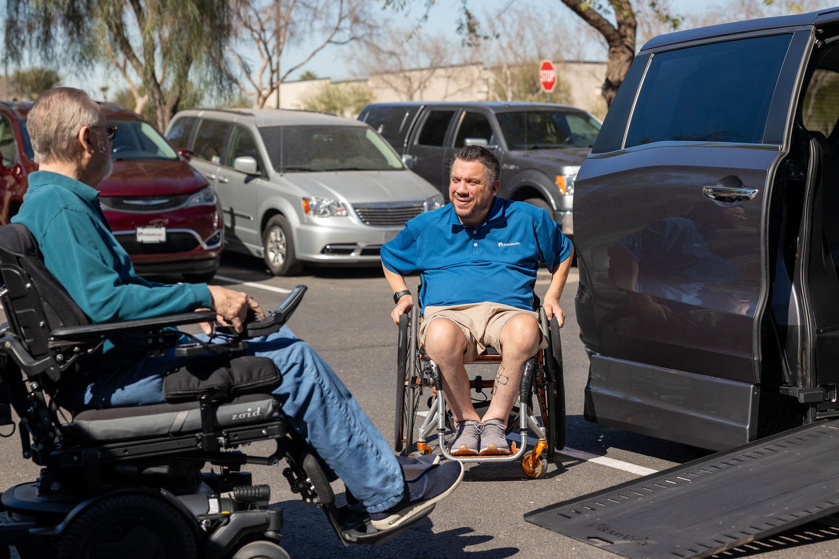 wheelchair accessible van rentals