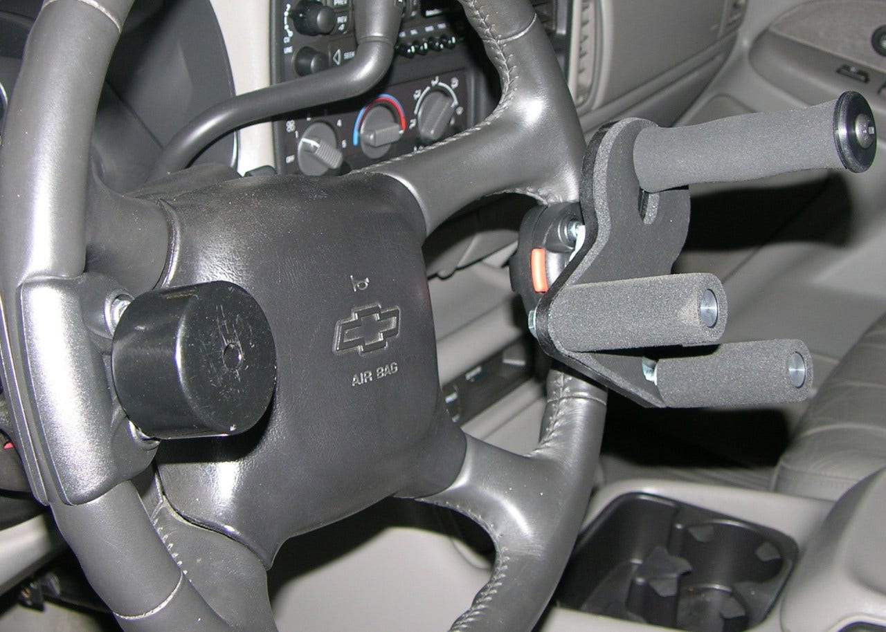 tri pin counter balance driving aid