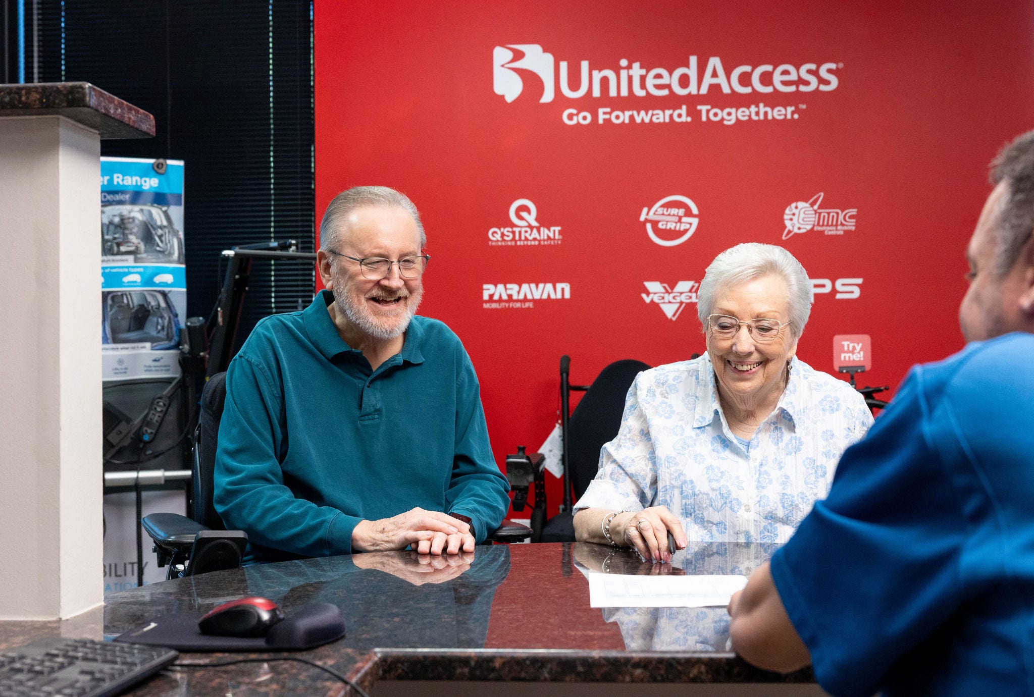 United Access specialist experience John with contract