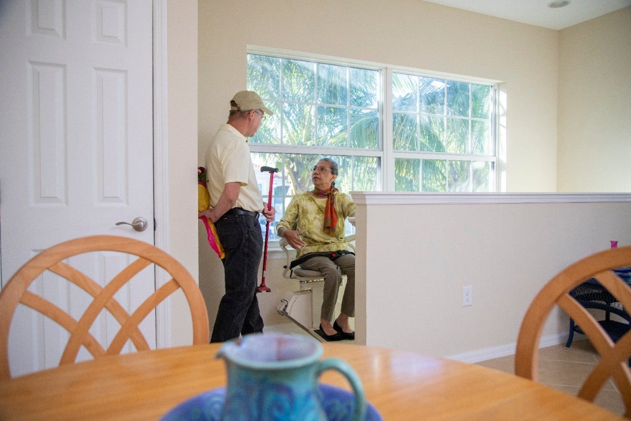Harmar Home Accessibility Solutions installed in house
