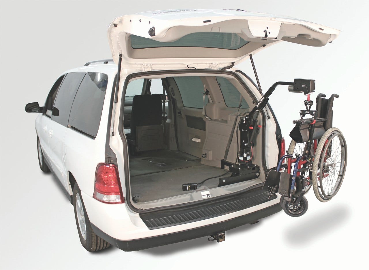 Bruno Lifter Wheelchair Lift installed