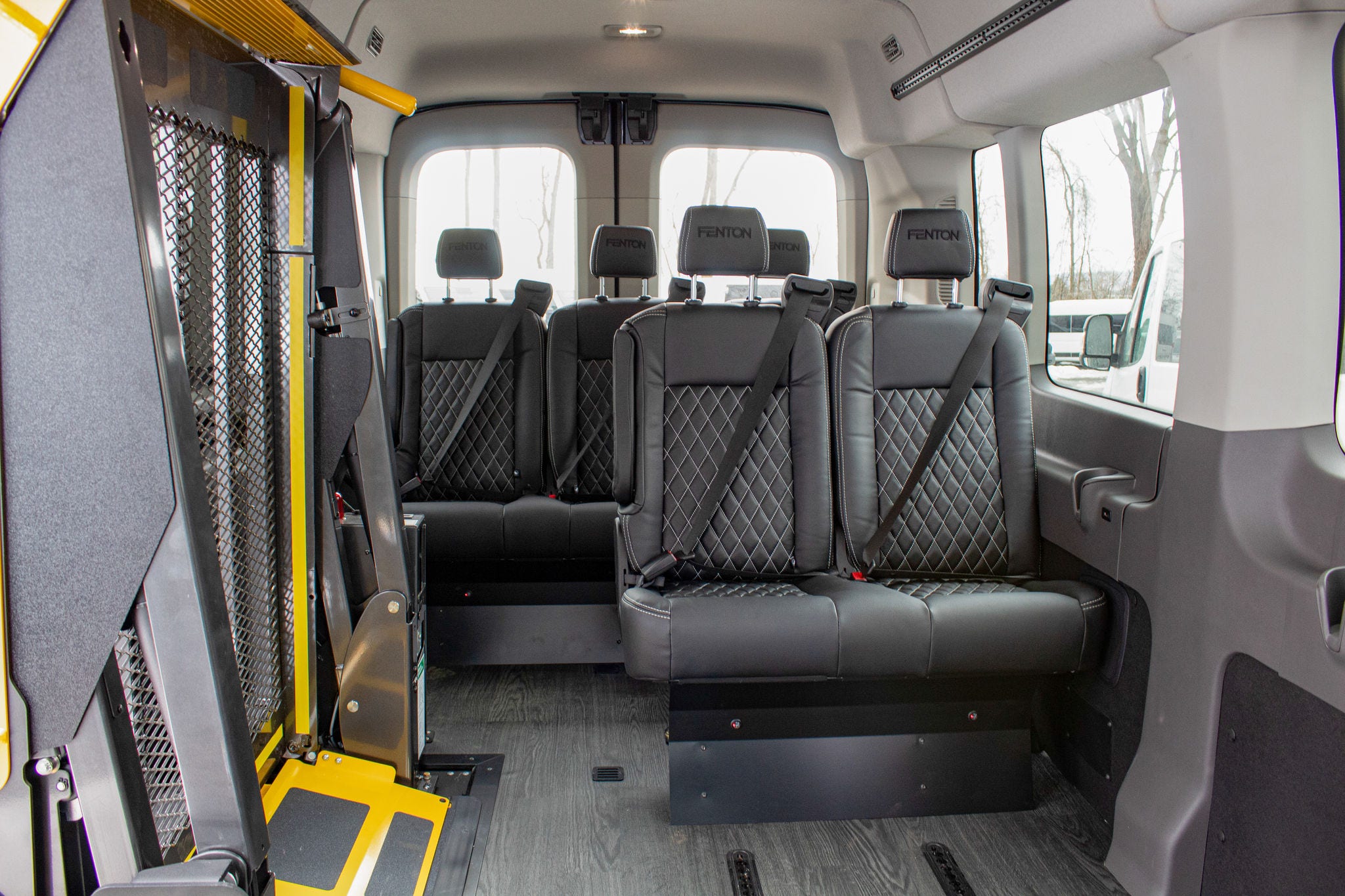 Ford Transit Access MAX Full-Size Wheelchair Van Seating