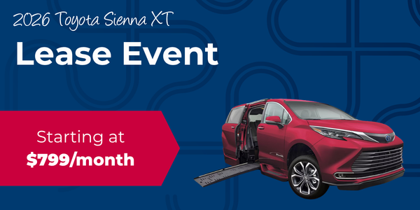 2026 toyota sienna XT Lease event