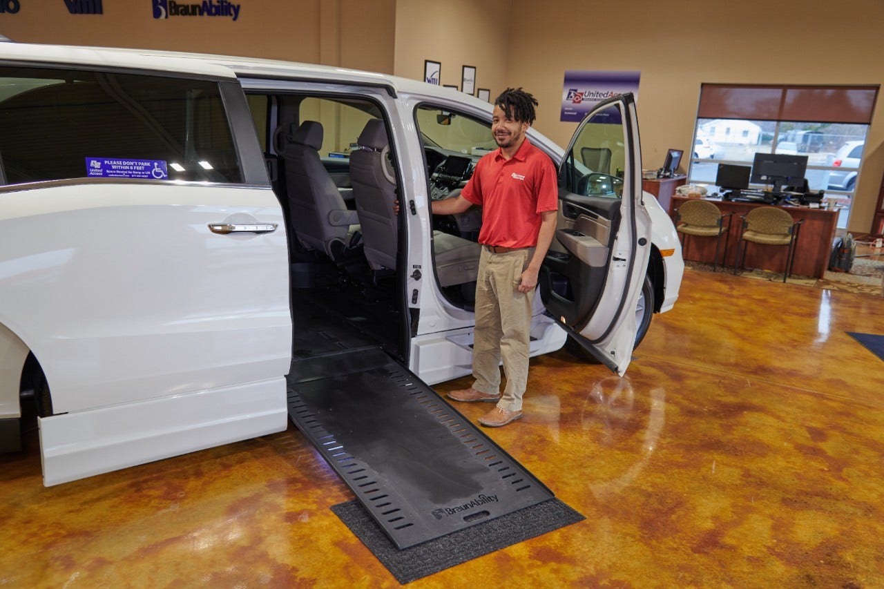 wheelchair accessible van