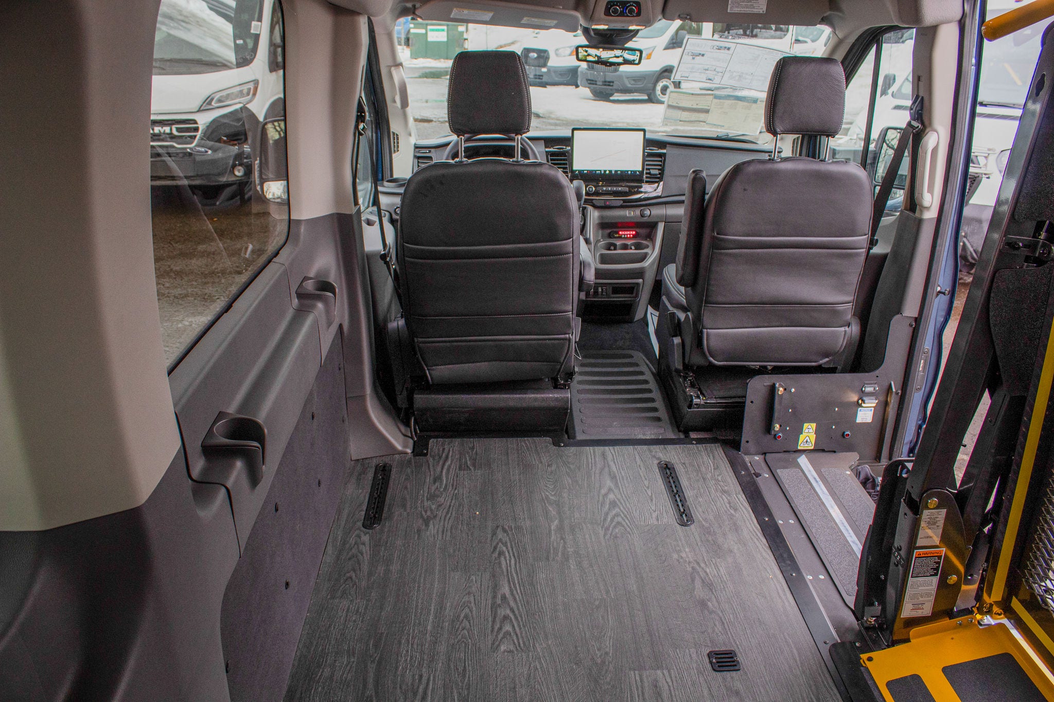 Ford Transit Access MAX Full-Size Wheelchair Van Seating