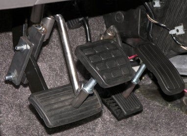 Pedal Extenders driving aid