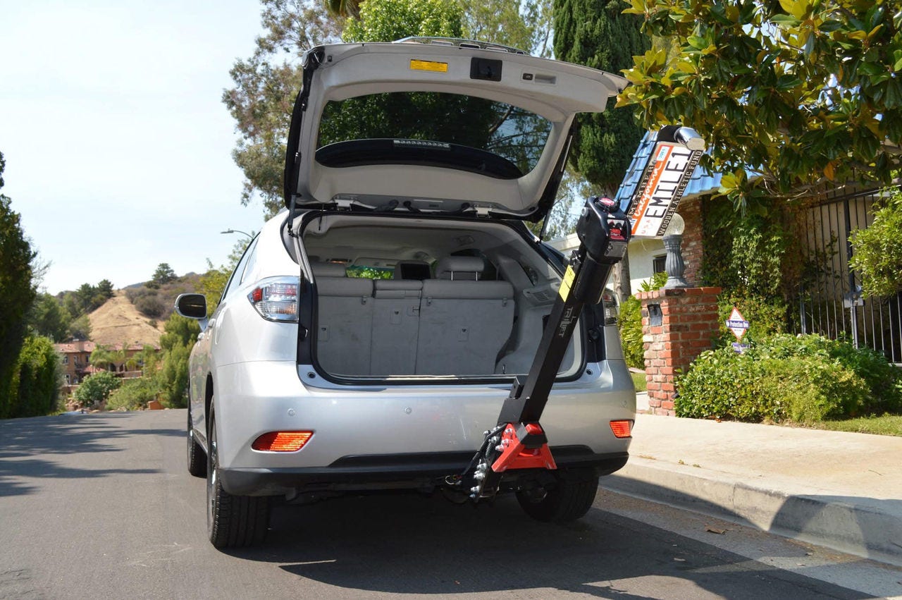 TriLift Mobility Exterior Scooter Lift Car