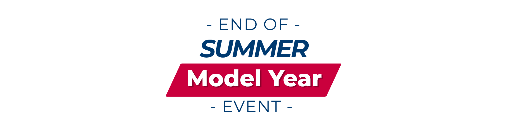 summer savings event