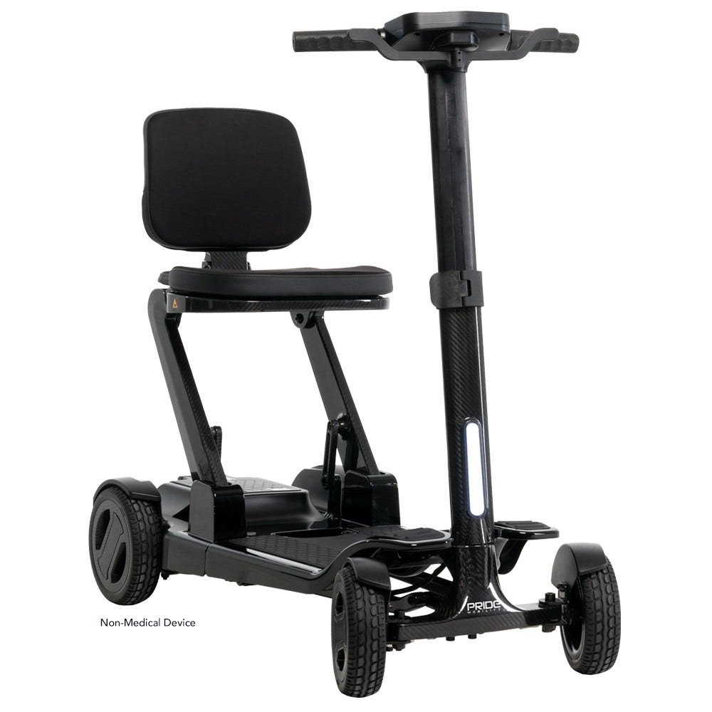 pride go go carbon mobility scooter