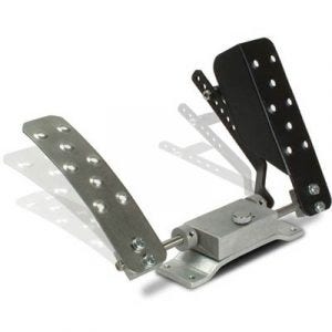 removable left foot gas pedal driving aid