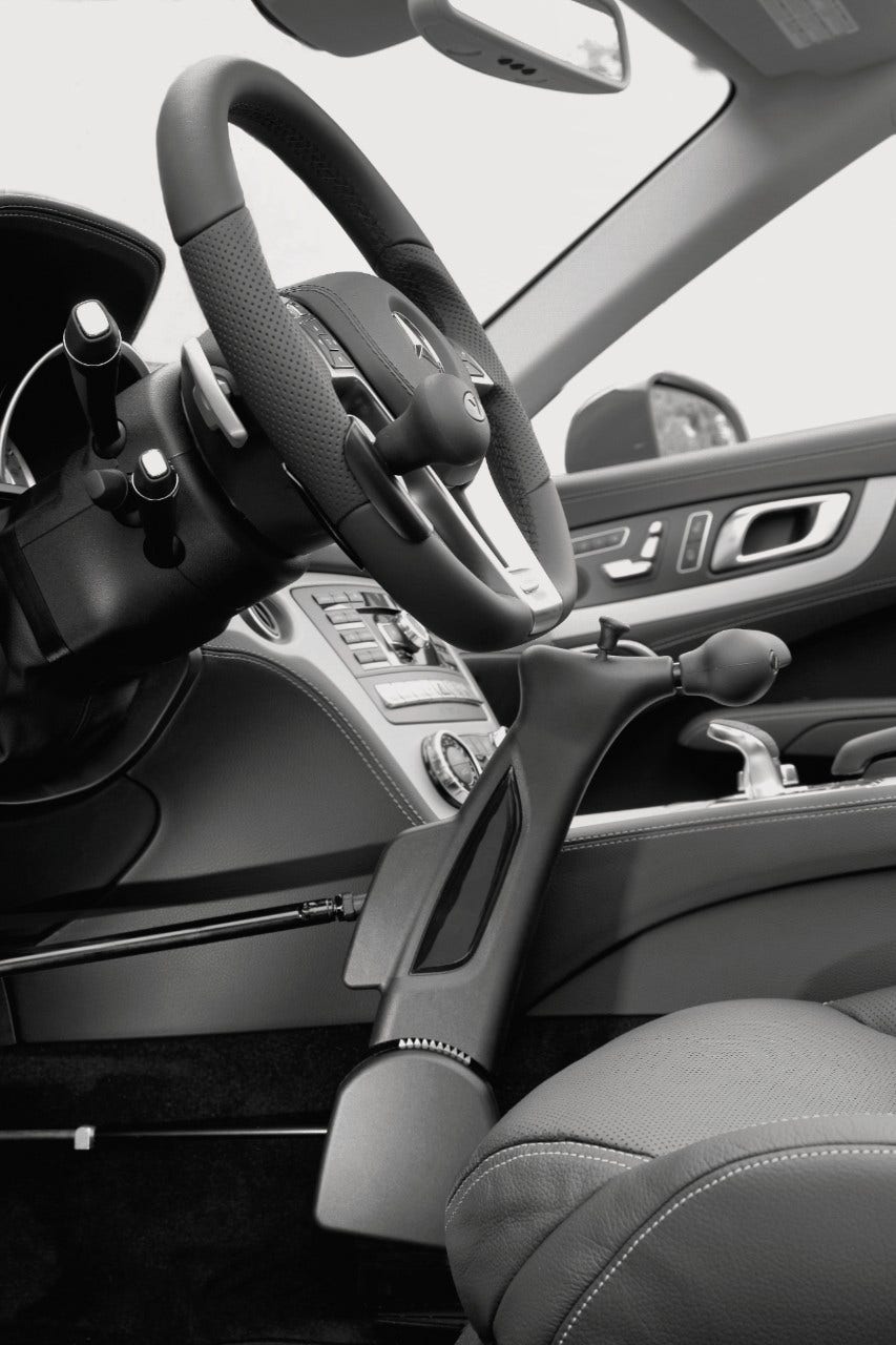 Mobility Innovations Hand Controls for Cars driving aid