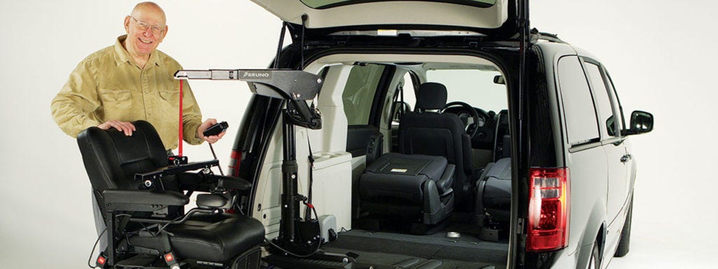 Bruno® Big-Lifter Scooter Powerchair Lift