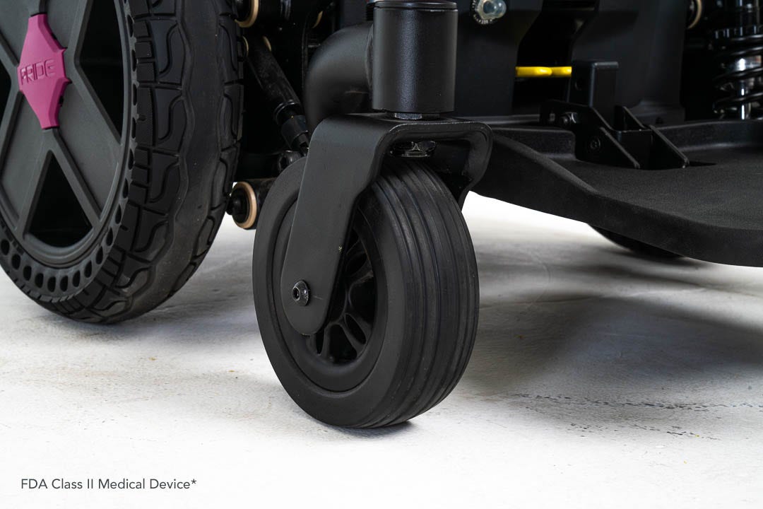 Jazzy EVO 614HD Electroc Power Chair Wheelchair front wheel