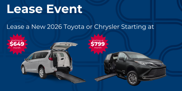 Lease a wheelchair accessible vehicle