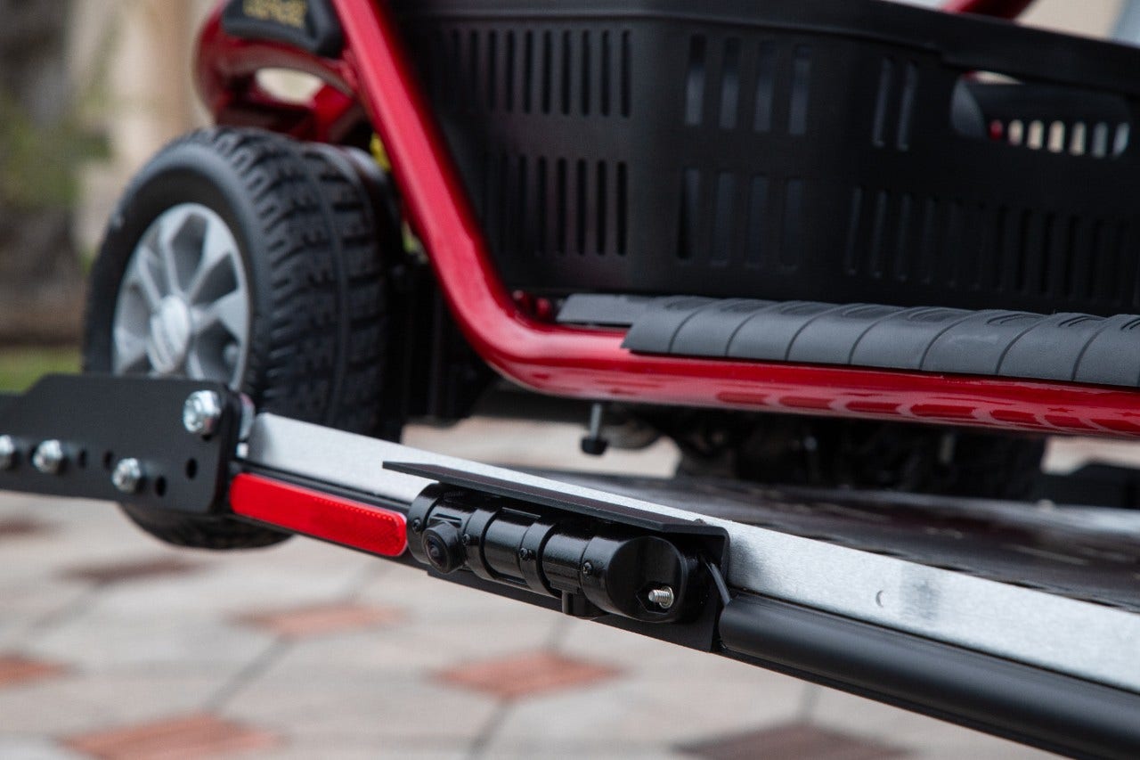 Bruno Out-Rider Hoist Lift in Truck