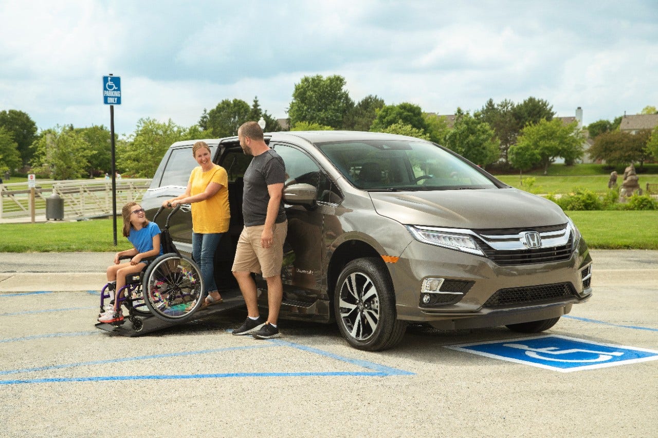 honda wheelchair van