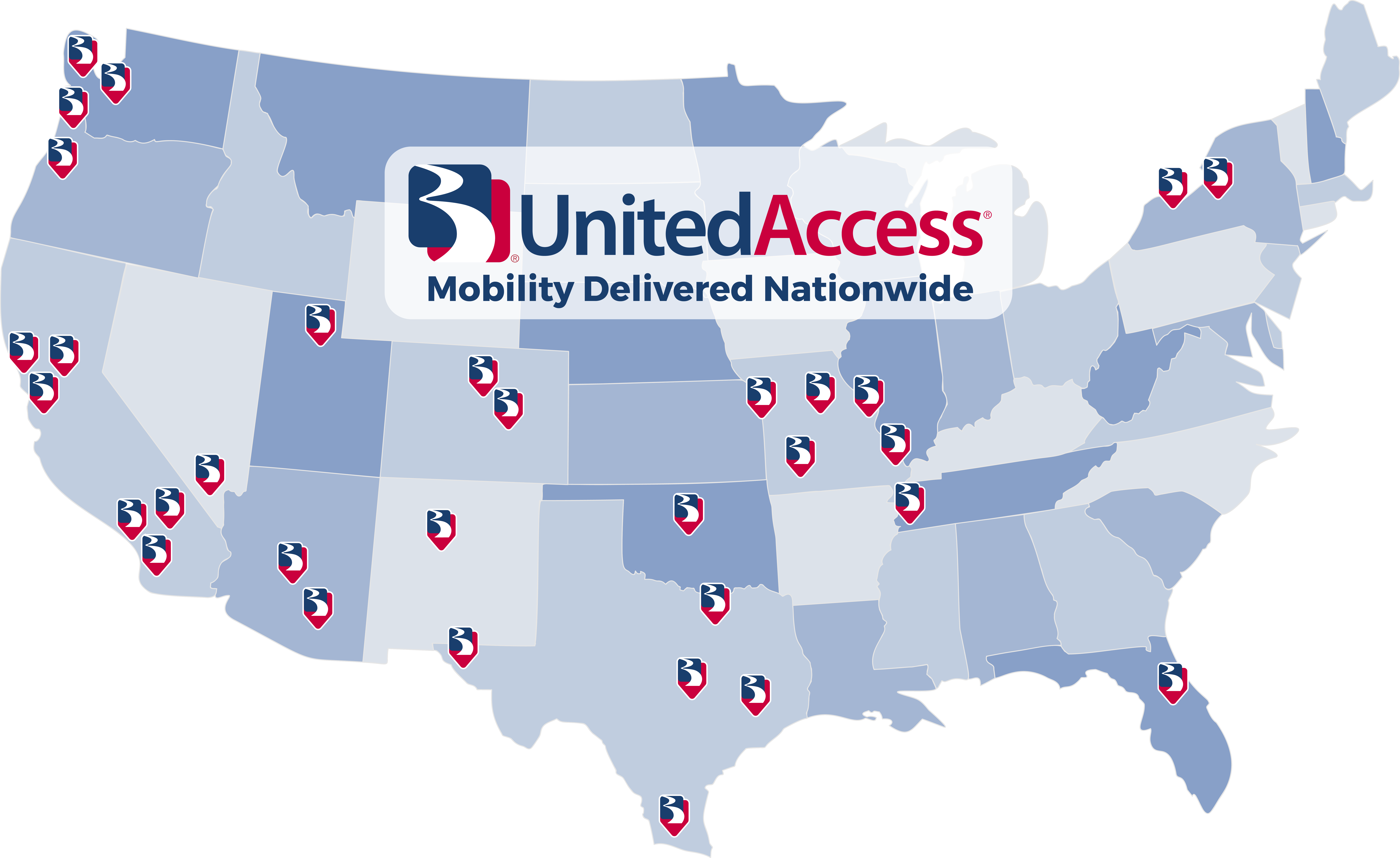 United Access locations nationwide