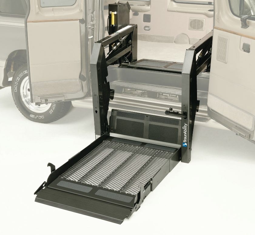 BraunAbility Century Lift Door Operation