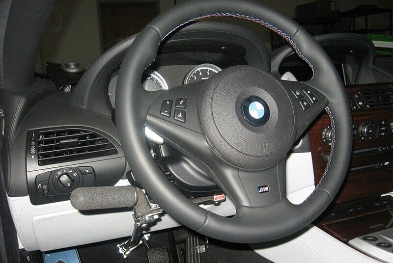 MPS Hand Controls Driving installed steering wheel