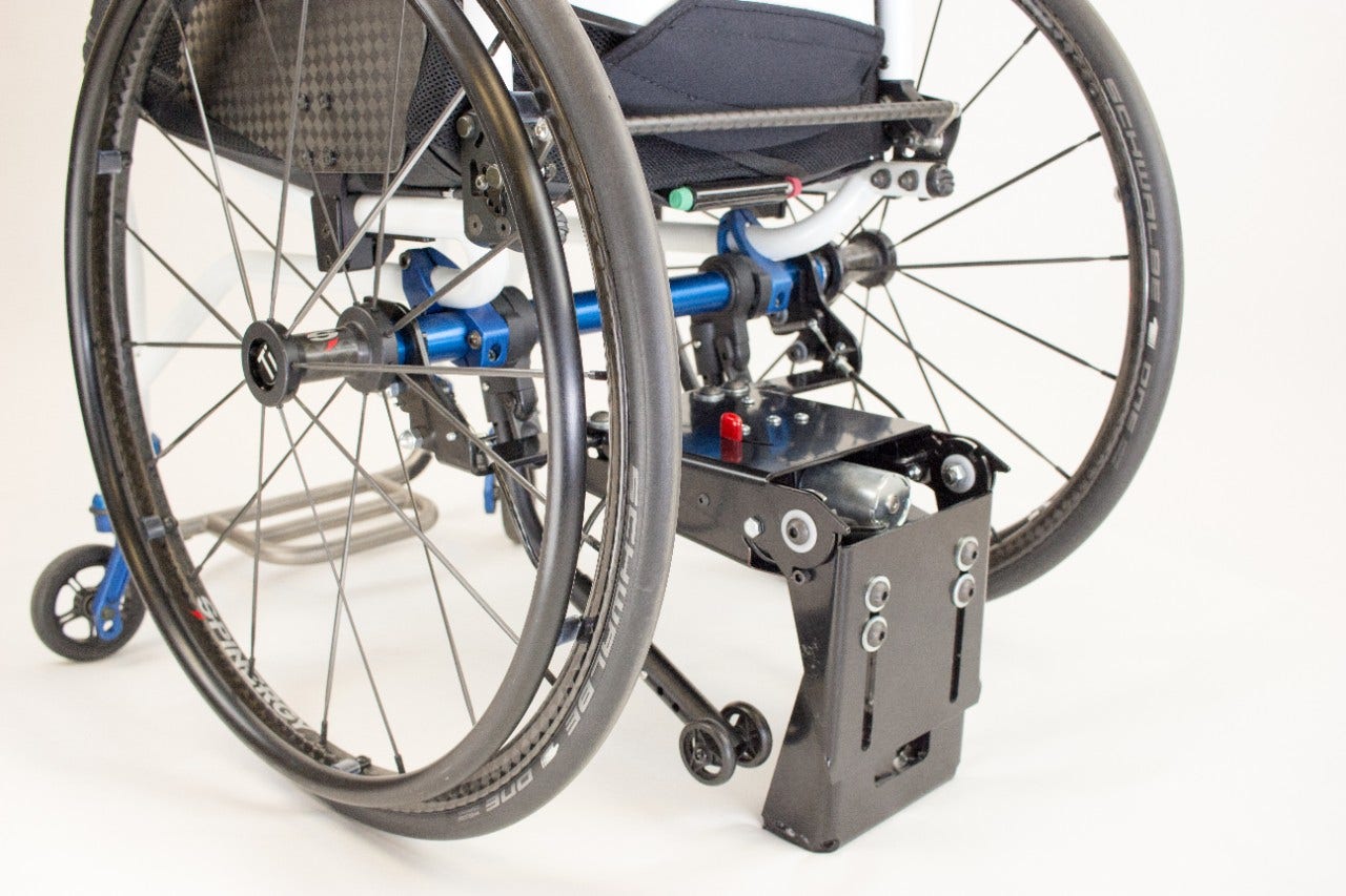 BraunAbility unoccupied wheelchair restraint wheelchair