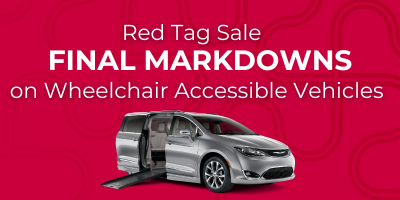 Limited time offer own a BraunAbility Chrysler Pacifica starting at $599 a month