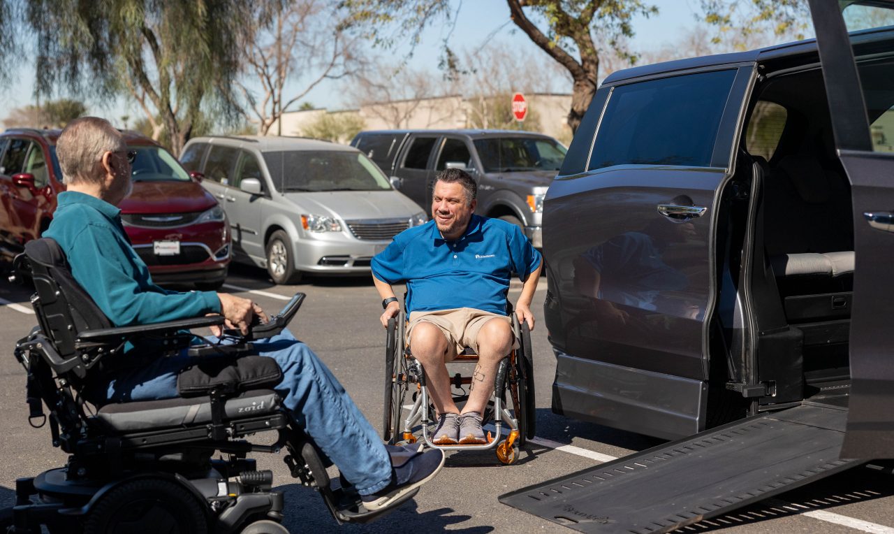 wheelchair van rentals