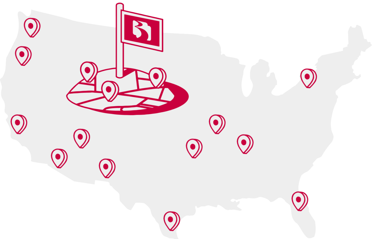 United Access locations