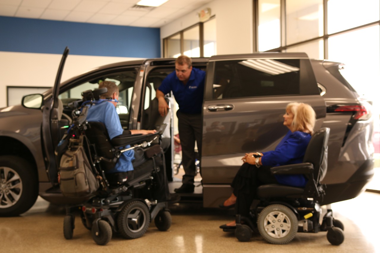 Mobility specialists helping out customers