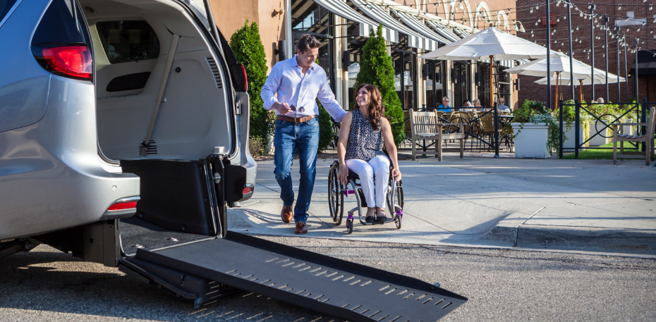 lifestyle wheelchair accessible van rear ramp