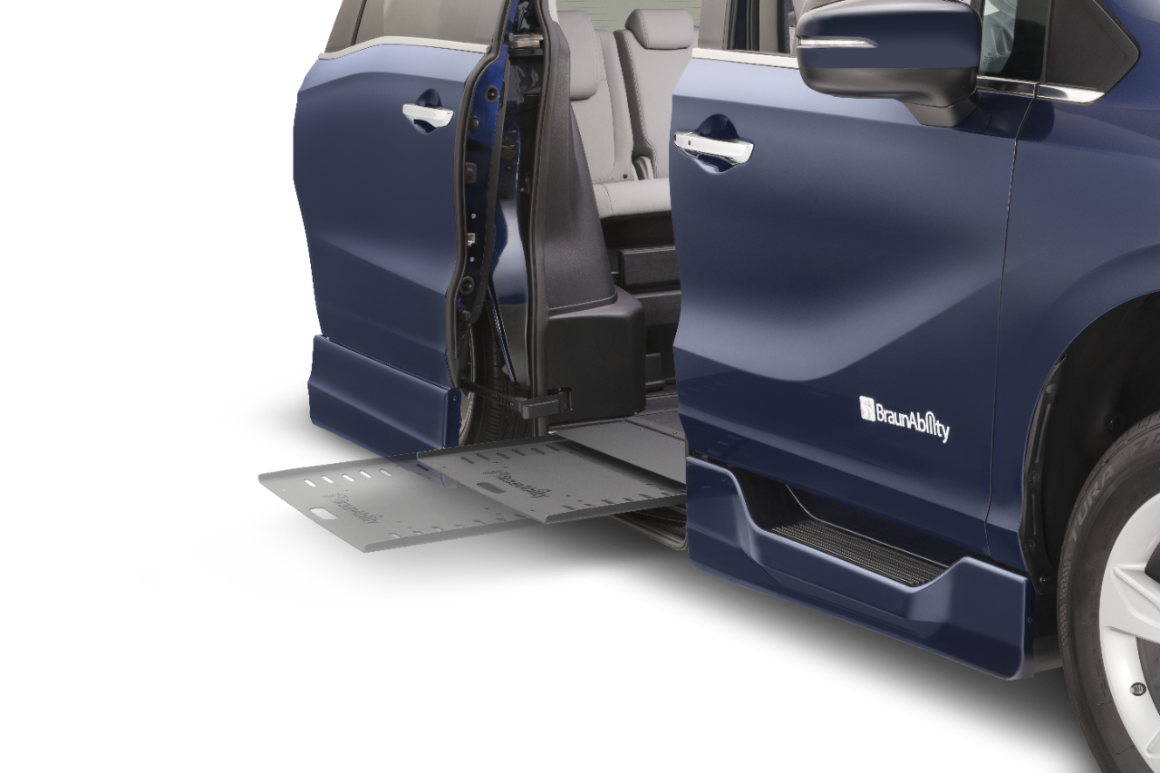 Honda Odyssey Power Infloor Ramp