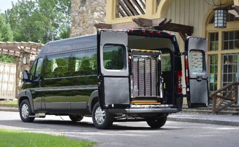 commercial ada wheelchair accessible van