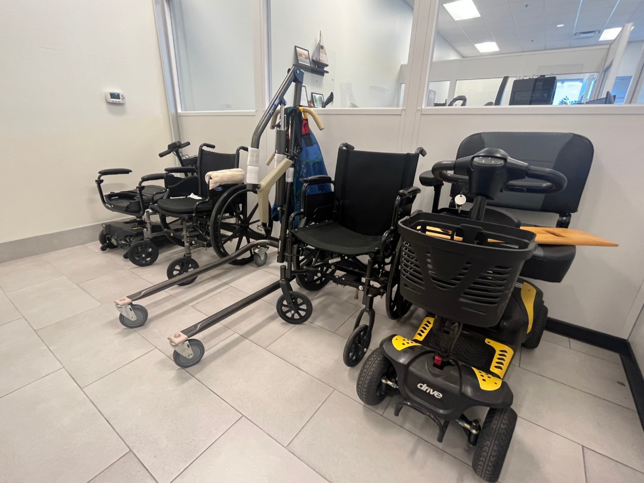 mobility scooters in store