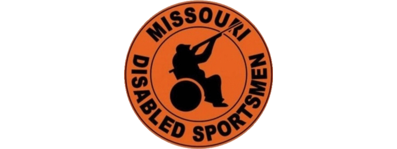 orange logo for the Missouri Disabled Sportsmen