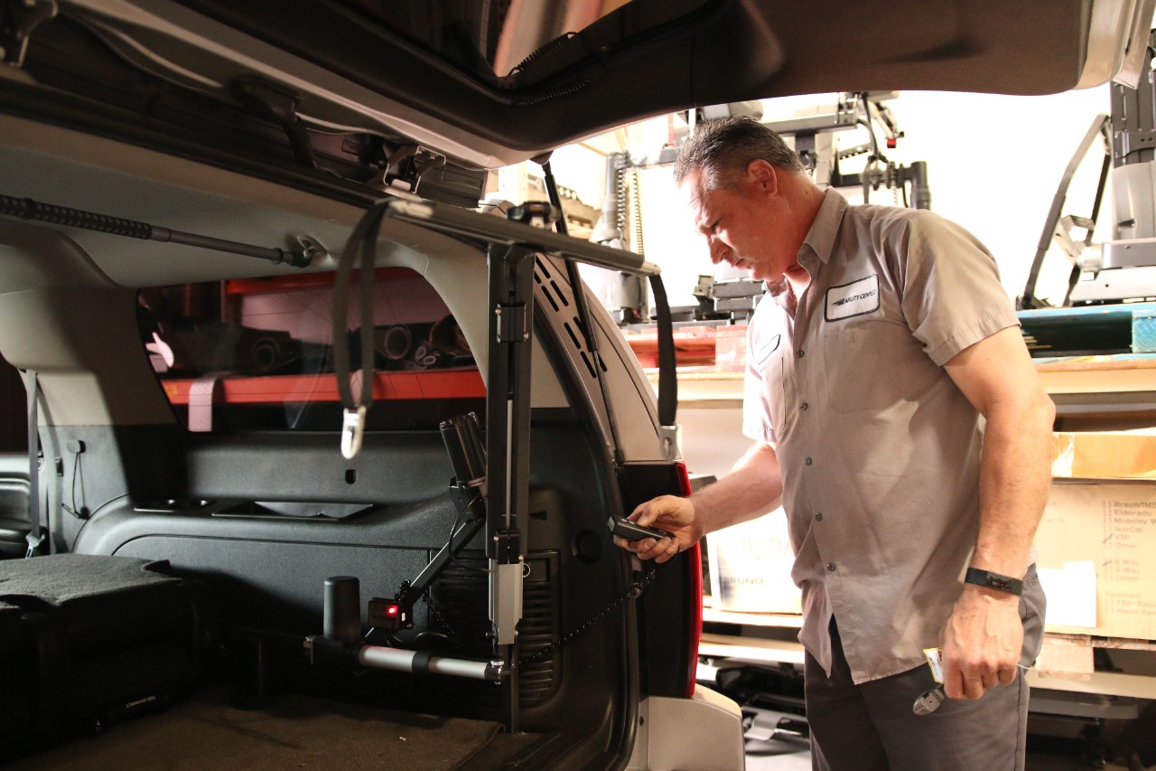 wheelchair van service