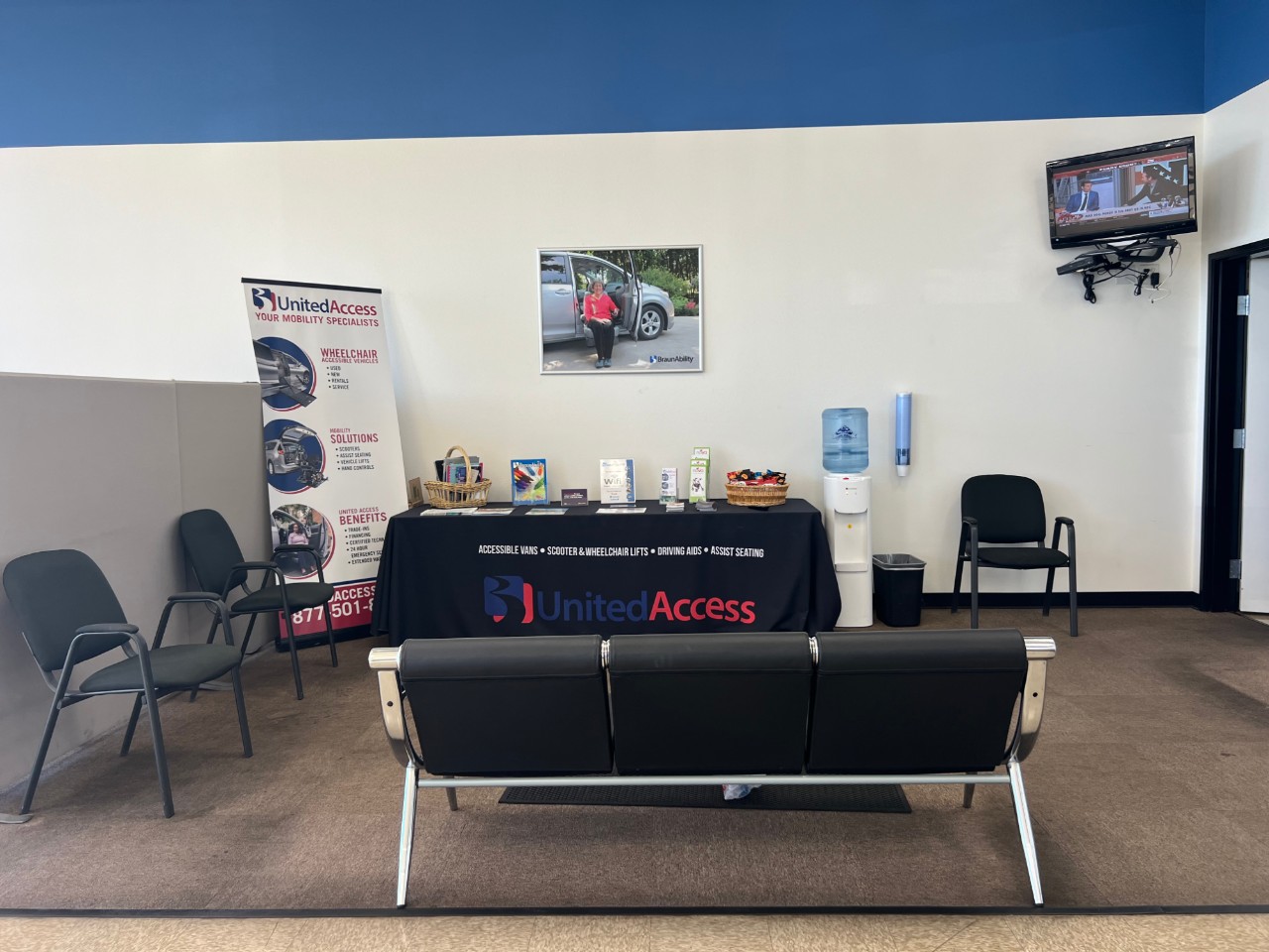 United Access Vegas Waiting Room