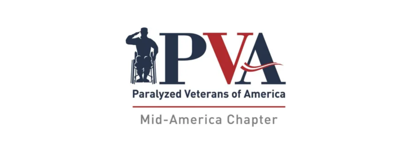 PVA logo with Mid-America Chapter a the bottom