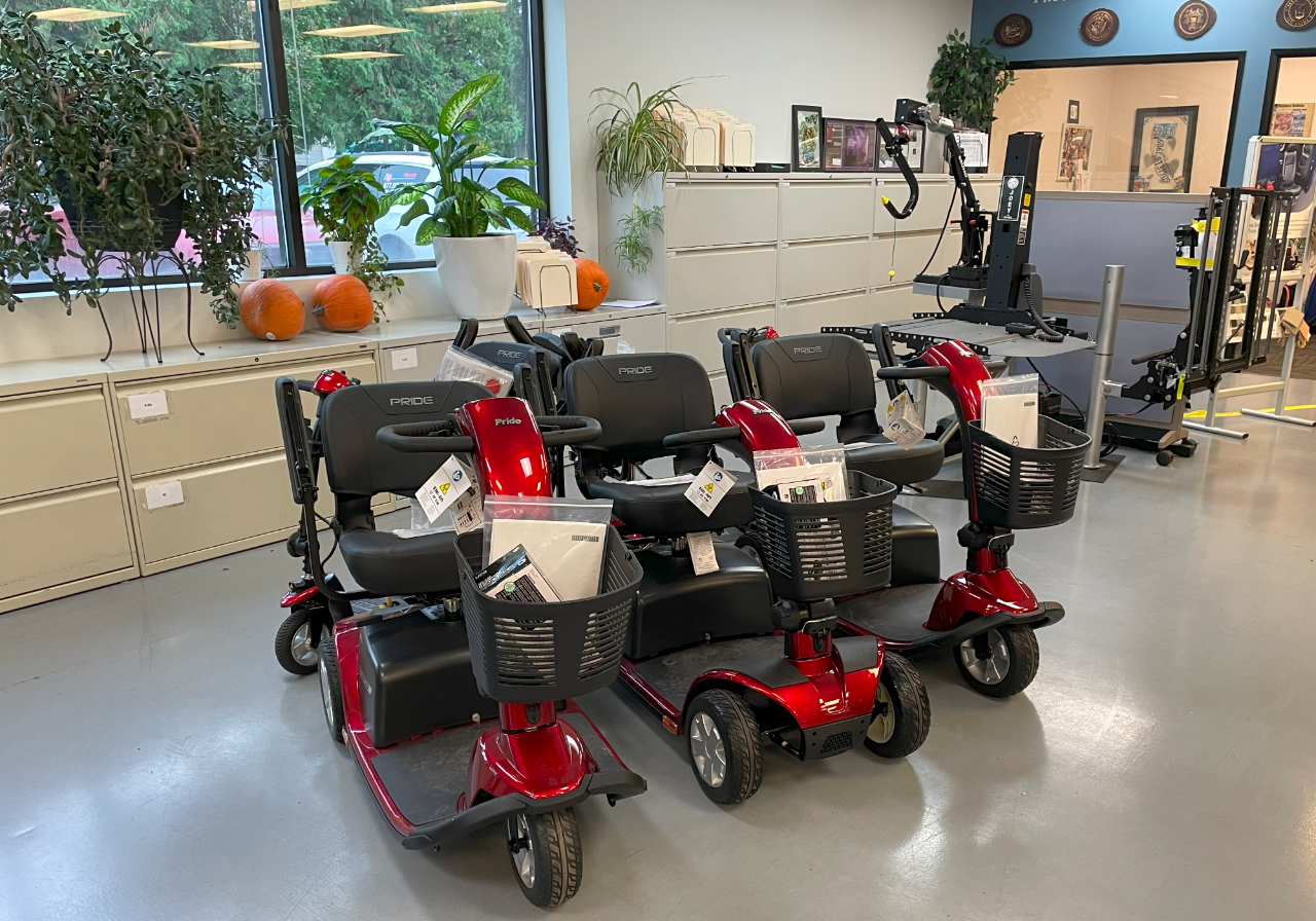 Pride Mobility scooters