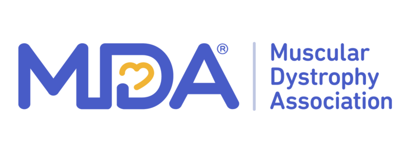 purple MDA Muscular Dystrophy Association logo
