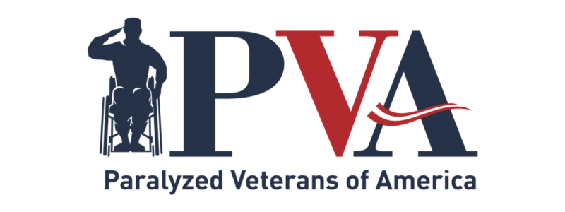 paralyzed veterans of america logo with pva