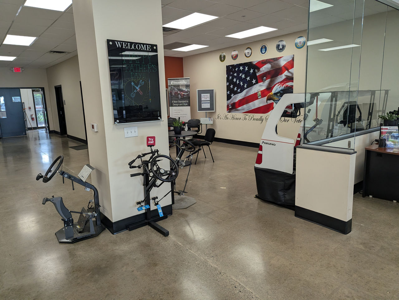 showroom at United Access Rochester NY
