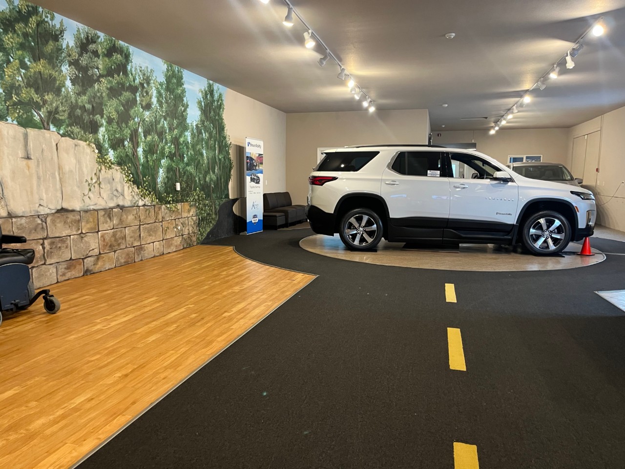 accessible van display 