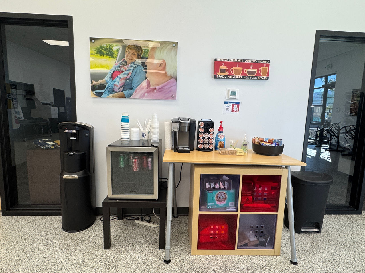 coffee bar woods cross