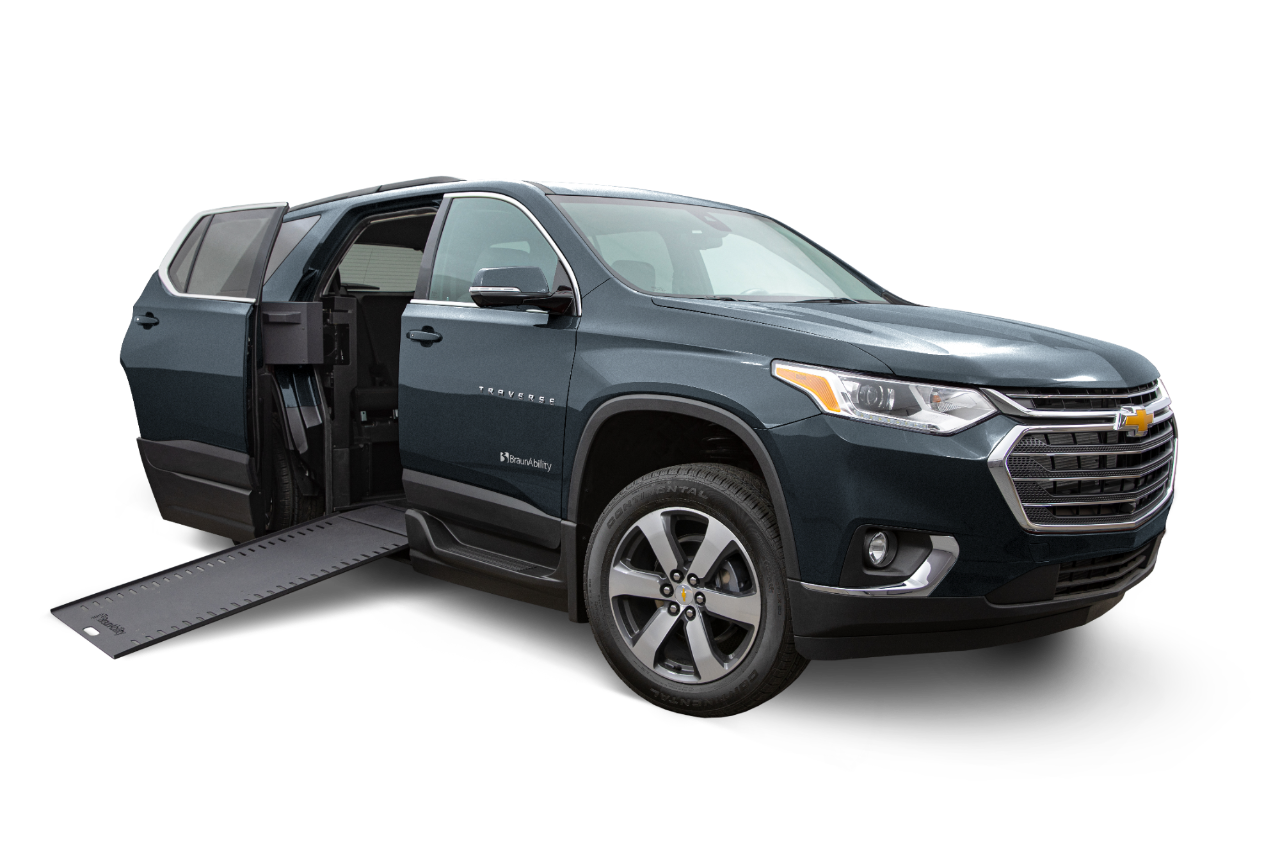 Wheelchair Vans for Senior and Independent Living Communities with SUV with side entry ramp