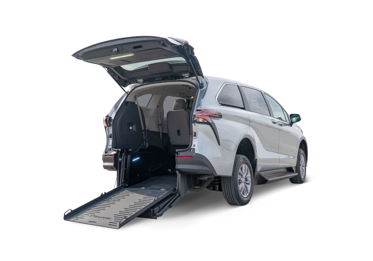 Wheelchair Vehicles for Non-Profit Organizations BraunAbility Voyager side entry ramp extended
