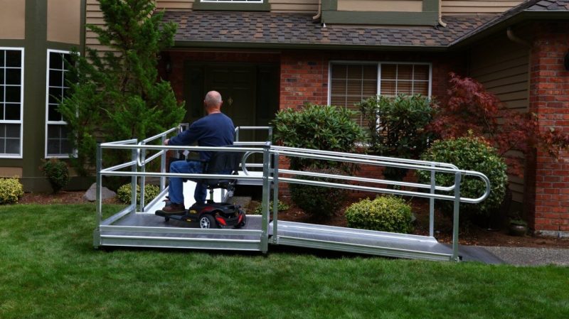 Infinitely Long Ramp Wheelchair Ramp | Home Accessibility | United Access