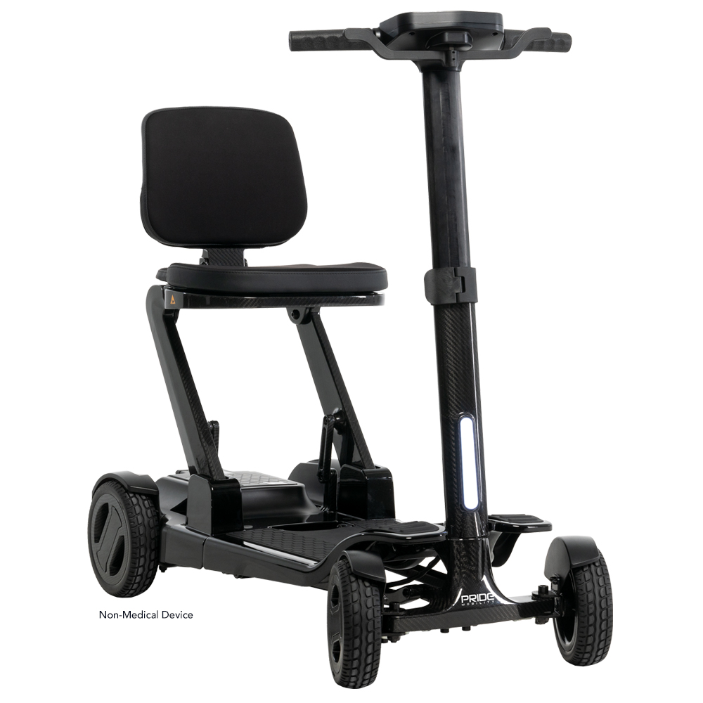 lightweight scooter folded out