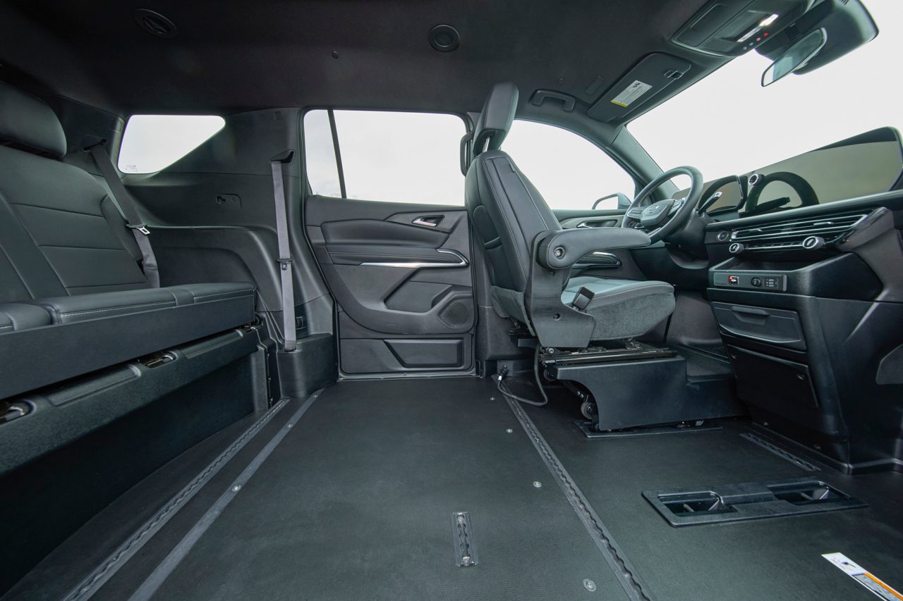 Extra Space in Chevy Traverse Wheelchair SUV